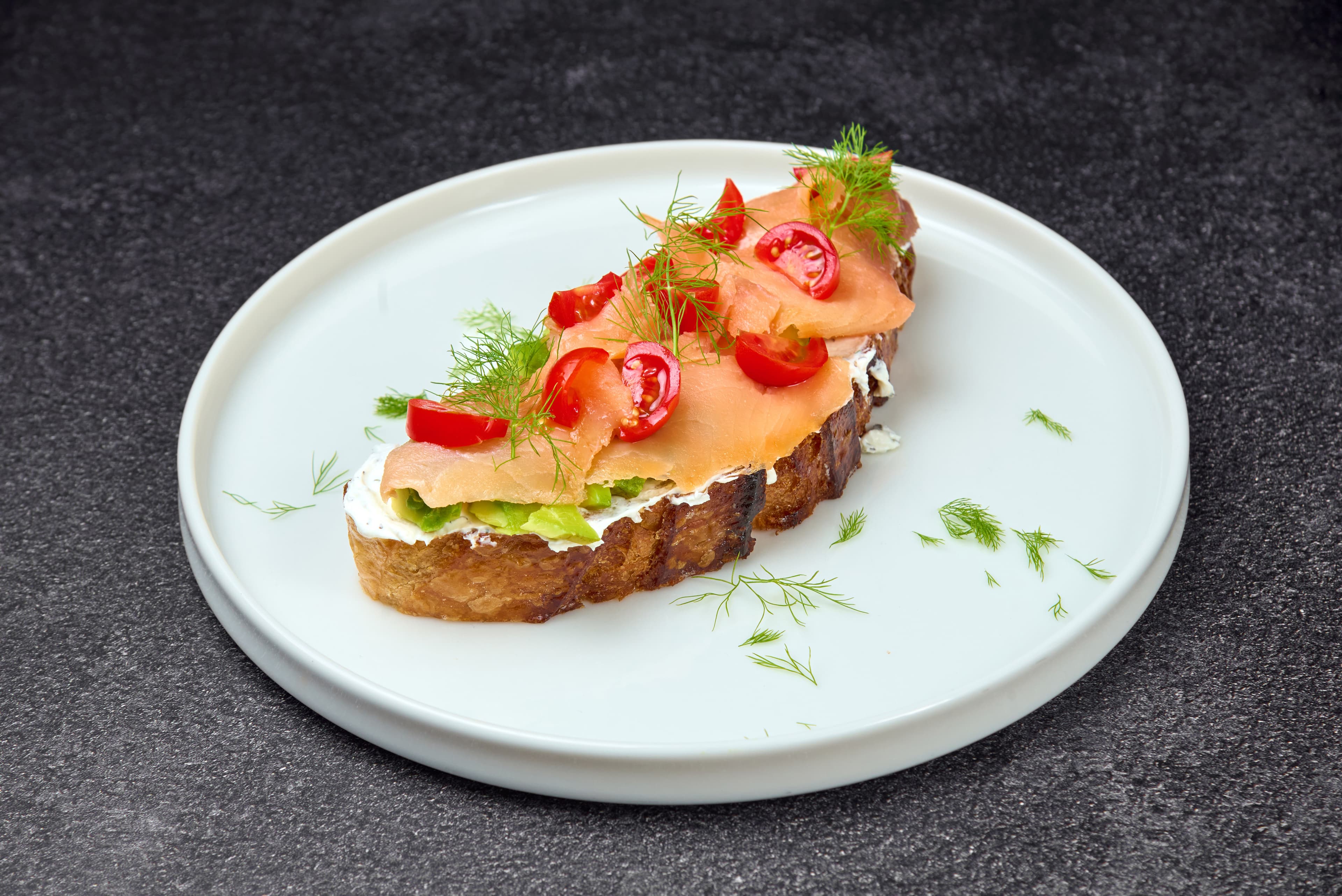 Avo & Salmon Toast