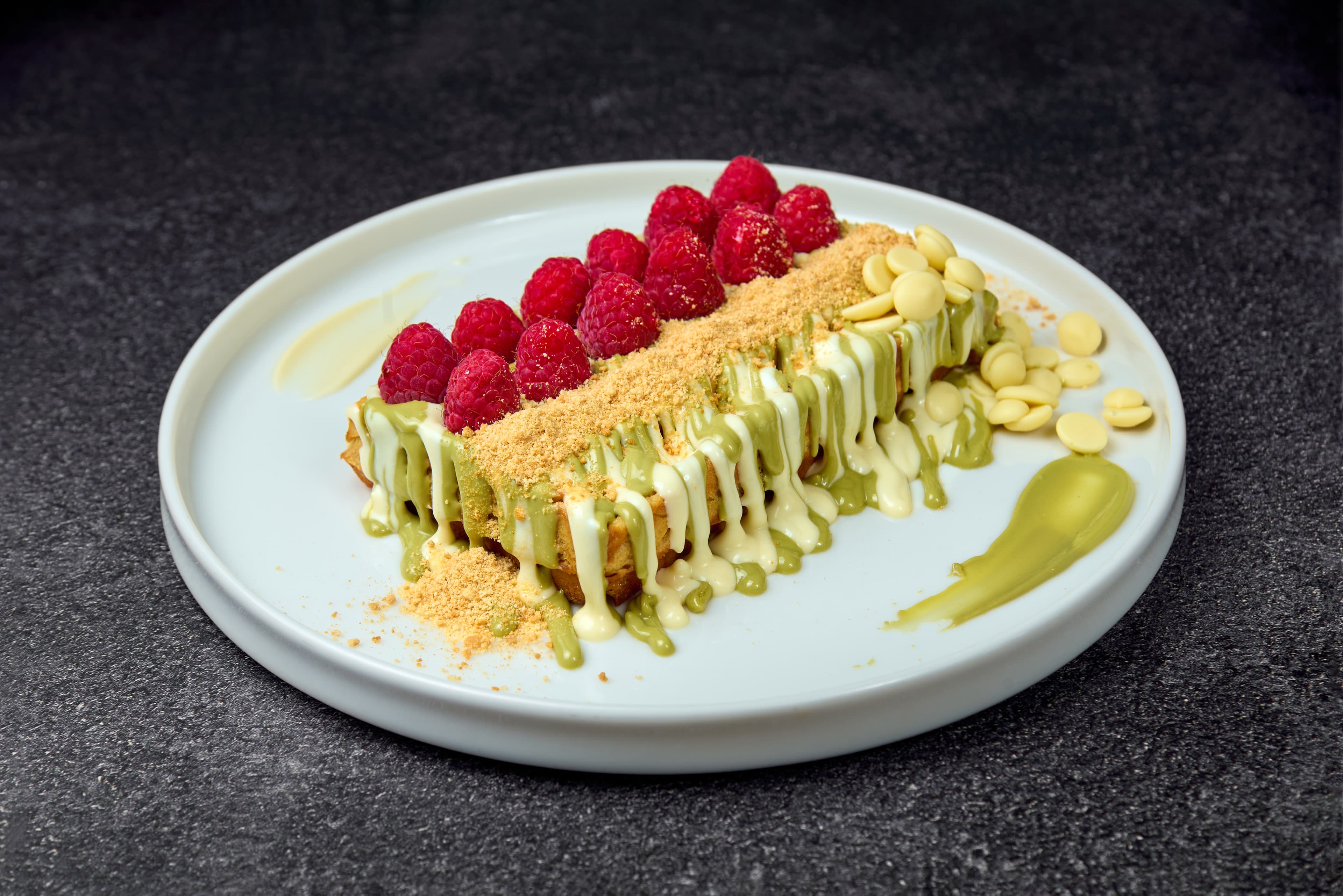 Pistachio Raspberry